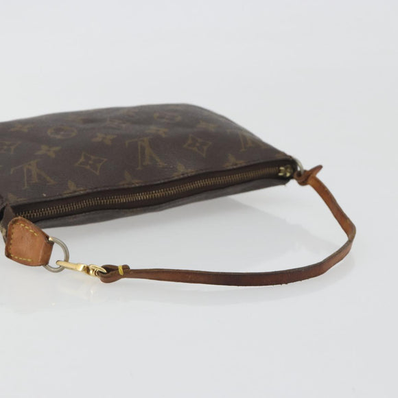 LOUIS VUITTON Monogram Pochette Accessoires Pouch M51980 LV Auth BA14713