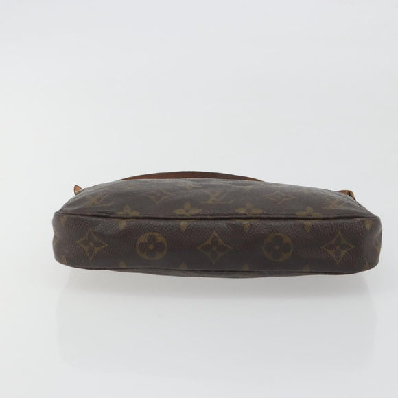 LOUIS VUITTON Monogram Pochette Accessoires Pouch M51980 LV Auth BA14713
