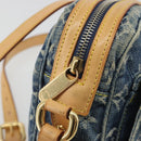 LOUIS VUITTON Monogram Denim Camera Bag Blue M95348 LV Auth BA14719V-16