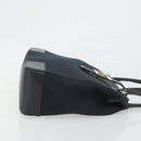 GUCCI Hand Bag Canvas Black Gold Tone 002 1103 Auth BA14728A-3