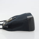 GUCCI Hand Bag Canvas Black Gold Tone 002 1103 Auth BA14728A-4