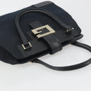 GUCCI Hand Bag Canvas Black Gold Tone 002 1103 Auth BA14728A-6