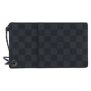 LOUIS VUITTON Damier Cobalt America's Cup Pochette Phone N41630 LV Auth BA14729A-2