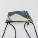 LOUIS VUITTON Damier Cobalt America's Cup Pochette Phone N41630 LV Auth BA14729A-3