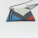 LOUIS VUITTON Damier Cobalt America's Cup Pochette Phone N41630 LV Auth BA14729A-4