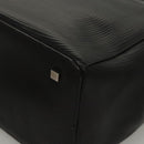 BALLY Shoulder Bag Leather Black Gold Auth BA1473-14