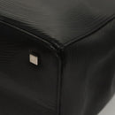 BALLY Shoulder Bag Leather Black Gold Auth BA1473-16