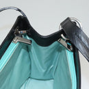 BALLY Shoulder Bag Leather Black Gold Auth BA1473-19