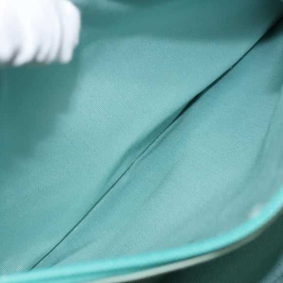 BALLY Shoulder Bag Leather Black Gold Auth BA1473