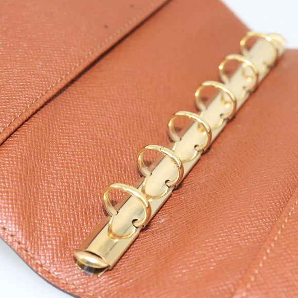 LOUIS VUITTON Monogram Agenda PM Day Planner Cover R20005 LV Auth BA14730