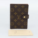 LOUIS VUITTON Monogram Agenda PM Day Planner Cover R20005 LV Auth BA14730-12