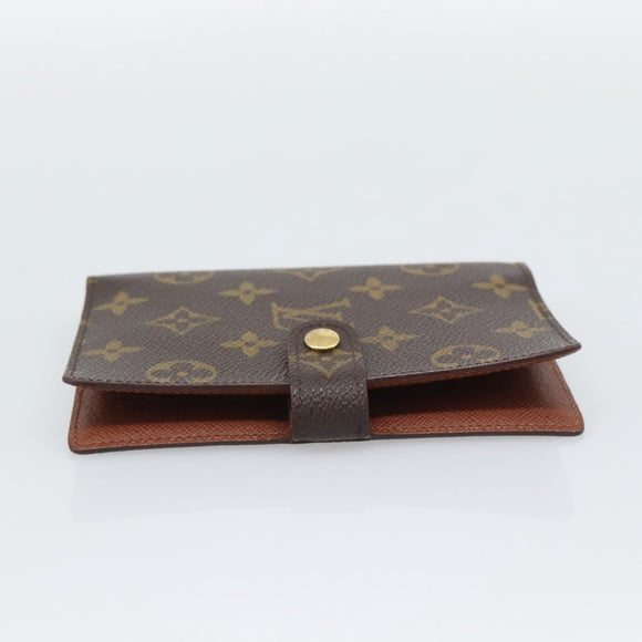 LOUIS VUITTON Monogram Agenda PM Day Planner Cover R20005 LV Auth BA14730