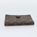 LOUIS VUITTON Monogram Agenda PM Day Planner Cover R20005 LV Auth BA14730-4