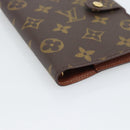 LOUIS VUITTON Monogram Agenda PM Day Planner Cover R20005 LV Auth BA14730-14