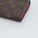 LOUIS VUITTON Monogram Portefeuille Sarah Long Wallet Pink M60531 Auth BA14731-10
