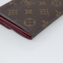 LOUIS VUITTON Monogram Portefeuille Sarah Long Wallet Pink M60531 Auth BA14731-11