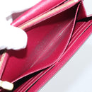LOUIS VUITTON Monogram Portefeuille Sarah Long Wallet Pink M60531 Auth BA14731-19