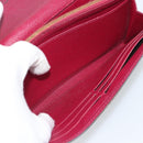 LOUIS VUITTON Monogram Portefeuille Sarah Long Wallet Pink M60531 Auth BA14731-20