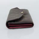 LOUIS VUITTON Monogram Portefeuille Sarah Long Wallet Pink M60531 Auth BA14731-4