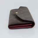 LOUIS VUITTON Monogram Portefeuille Sarah Long Wallet Pink M60531 Auth BA14731-5