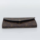 LOUIS VUITTON Monogram Portefeuille Sarah Long Wallet Pink M60531 Auth BA14731-7
