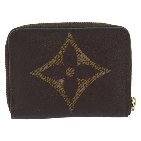 LOUIS VUITTON Monogram Giant Zippy Coin Purse Coin Purse M67690 LV Auth BA14732M