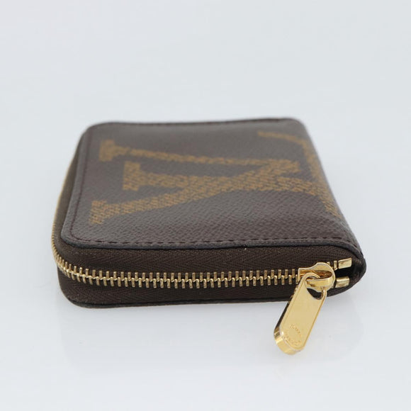 LOUIS VUITTON Monogram Giant Zippy Coin Purse Coin Purse M67690 LV Auth BA14732M