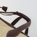 HERMES Victoria 50 Boston Bag Canvas Beige Brown Auth BA14733-14