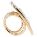 Salvatore Ferragamo Vala Scarf Ring Metal Gold Tone Auth BA14744A-5