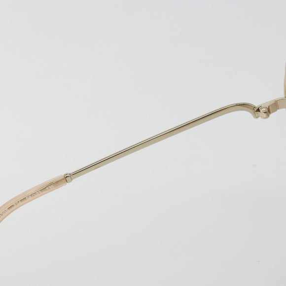 Chloe Sunglasses Metal Beige Gold Tone Auth BA14749M