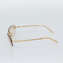 CHANEL Sunglasses Metal Gold Tone CC Auth BA14750M-5