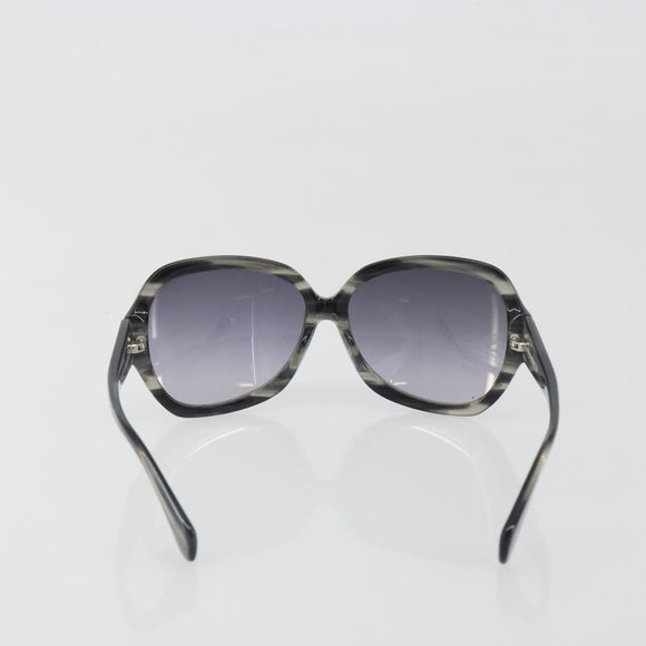 Miu Miu Sunglasses Plastic Black Silver Auth BA14751