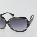 Miu Miu Sunglasses Plastic Black Silver Auth BA14751-7