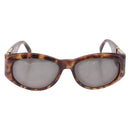 Gianni Versace Sunglasses Plastic Brown Gold Tone Auth BA14752-13