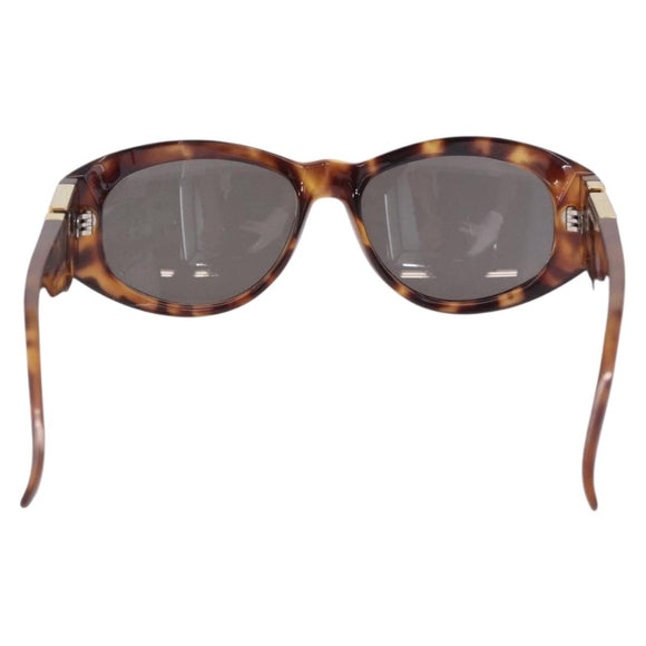 Gianni Versace Sunglasses Plastic Brown Gold Tone Auth BA14752