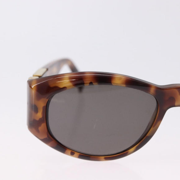 Gianni Versace Sunglasses Plastic Brown Gold Tone Auth BA14752