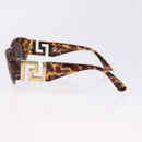 Gianni Versace Sunglasses Plastic Brown Gold Tone Auth BA14752-7