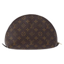 LOUIS VUITTON Monogram Trousse Demi Ronde Cosmetic Pouch M47520 LV Auth BA14754-2