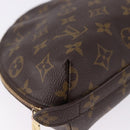 LOUIS VUITTON Monogram Trousse Demi Ronde Cosmetic Pouch M47520 LV Auth BA14754-7