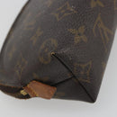 LOUIS VUITTON Monogram Pochette Cosmetic PM Cosmetic Pouch M47515 Auth BA14755-16