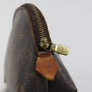 LOUIS VUITTON Monogram Pochette Cosmetic PM Cosmetic Pouch M47515 Auth BA14755-8