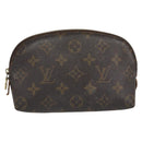 LOUIS VUITTON Monogram Pochette Cosmetic PM Cosmetic Pouch M47515 Auth BA14755-13