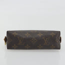 LOUIS VUITTON Monogram Pochette Cosmetic PM Cosmetic Pouch M47515 Auth BA14755-6