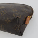 LOUIS VUITTON Monogram Pochette Cosmetic PM Cosmetic Pouch M47515 Auth BA14755-7
