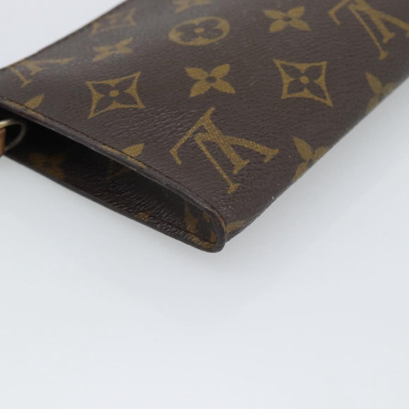 LOUIS VUITTON Monogram Bucket GM Pouch Accessory Pouch LV Auth BA14756