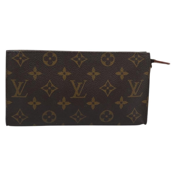 LOUIS VUITTON Monogram Bucket GM Pouch Accessory Pouch LV Auth BA14756