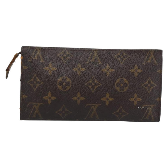 LOUIS VUITTON Monogram Bucket GM Pouch Accessory Pouch LV Auth BA14757