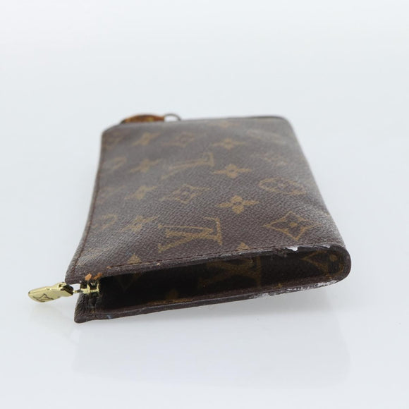 LOUIS VUITTON Monogram Bucket GM Pouch Accessory Pouch LV Auth BA14757