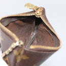 LOUIS VUITTON Monogram Pochette Cles Coin Purse M62650 LV Auth BA14758-17