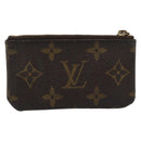 LOUIS VUITTON Monogram Pochette Cles Coin Purse M62650 LV Auth BA14758-2